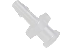 MEETOOT 10pcs Female Luer Lock 1/8" Polycarbonate Hose Barb Adapter for Laboratory Biochemical/Analytical Instruments, Food Machinery and Aquarium Equipment