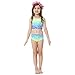 GALLDEALS 4pcs Swimmable Mermaid Tail for Kids Girls Princess Bikini Set Swimsuit Swimwear, 3-12Years