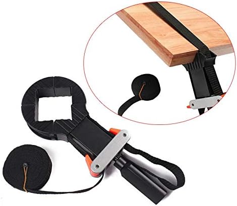 Adjustable Rapid Corner Clamp Strap Band 4 Jaws Corner Clamps for Woodworking Photo Frame Tools