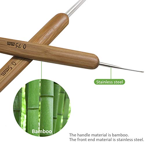 4 AQUEENLY+Dreadlocks+Crochet+Needle+0+75mm