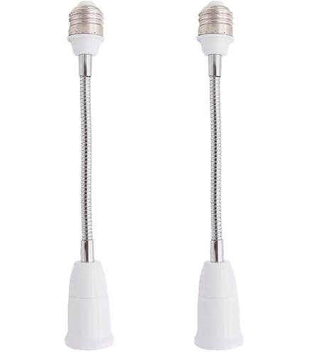 Satco SF77–608 Einbauleuchten-Verlängerung – Flexibler Sockel Für Spotlights, 12,7 Cm Verlängerung
