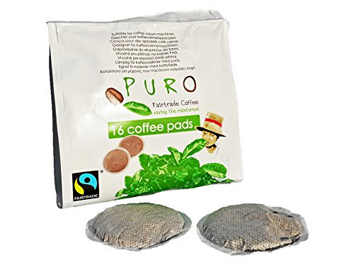 Puro Kaffeepads 192 Pads coffee pads für Senseo FAIRTRADE von Miko Kaffee Grosspackung (12 x 16 Pads) – Bild 4