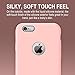 TORRAS [Love Series iPhone 6S Plus Case/iPhone 6 Plus Case, Liquid Silicone Rubber Gel Soft Microfiber Cushion Shockproof Case Compatible with iPhone 6 Plus/iPhone 6S Plus, Pink