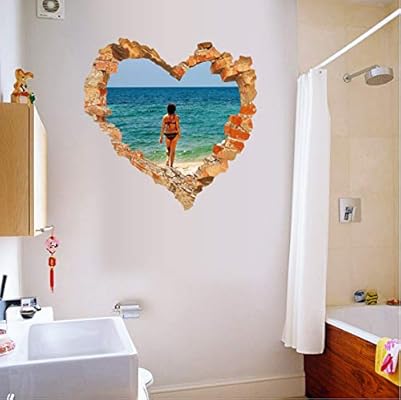 Get Wallpaper La decoracion del bano de playa bricolaje Desktop Wallpaper