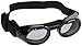 Doggles ILS Goggles Metallic Black Large