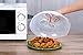 Microwave Plate Cover - Magnetic Hover Function | Microwave Lid Food Cover | Magnetic Microwave Splatter Lid with Steam Vents | 11.8 Inch & BPA-Free (Green)