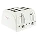 Cookmate 4-Slice Toaster, Dual 7 Temperature Levels, Sleek Unibody Frame - Quick Bagel Button - 1500W ETL-Listed, By Unity