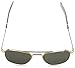 AO Eyewear Original Pilot Sunglasses 52mm Frames with Bayonet Temples and True Color Grey Glass Lenses (OP52S.BA.TC)