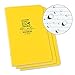 Rite in the Rain Weatherproof Stapled Notebook, 4 5/8