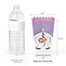 Rainbow Unicorn - Magical Unicorn Baby Shower or Birthday Party Favor Popcorn Treat Boxes - Set of 12