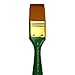 Princeton Artist Brush Co. Lauren Series 4350 - Short Handled Flat Wash Size 1-1/2 - Single Golden Synthetic Paintbrush for Watercolor and Acrylic Painting