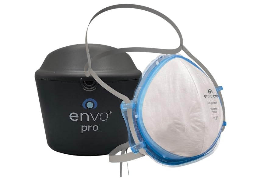 Envo Pro N95 Respirator Kit including Headgear, 3