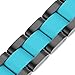 Greeninsync Compatible with Fit Bit Alta HR and Alta Bands Metal, Replacement for Fit Bit Alta Stainless Steel Band Adjustable Accessories Metal Wristband Small Large for Fit Bit Alta Bracelet -Teal