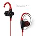 DeBeiTe Bluetooth Headphones V4.1 Wireless Sweatproof Headset Noise Cancelling In-Ear Earbud Sports Running Earphones with Mic for Iphone Samsung and Smart Phones