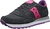 Saucony Originals Women's Jazz Original Fashion Sneaker,Charcoal/Pink, 7.5 M US