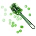 Magnetic Bingo Wands and Translucent Chips|Easy to Pick Up Bingo Chips|STEM Kits for Learning, Counting|Green 100 Chips