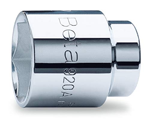 Beta 9200282 Model 920 A-AS7/8 Hexagon Hand Sockets, 1/2 Drive, 7/8af