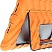 Apple iPad Air Hideaway with Stand Orange Gumdrop Cases Silicone Rugged Shock Absorbing Protective Dual Layer Cover Case