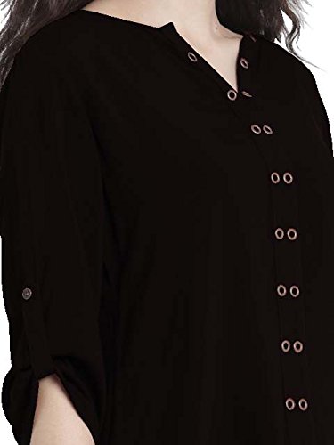 leriya fashion women's diamond crepe western top (lf-w1092)