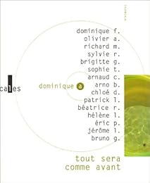 Tout sera comme avant