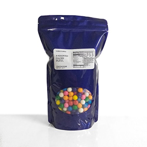 Gumball refill, 8 flavors, 850 pieces