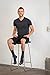 StopSocks - Hospital Socks Plus Yoga, Traction, Gym, Tread, Non Skid, Anti Slip Socks - Megaformer Plus The Perfect Running Sock Grey / Yellow - Crew - 3 Pack Large