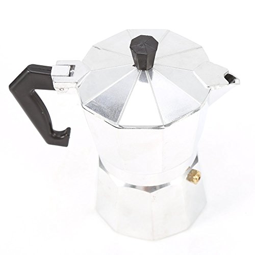 image for fosa 3/6/9/12 Cups Aluminum Italian Type Moka Pot Espresso Coffee Make