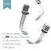 Adjustable Child Safety Strap Locks for Fridge, Furniture, Appliances, and More - Cabinets, Doors, Drawers, Oven, Toilet Seats etc. 3M Adhesive Plus Extra Pads, 6 Latches Set (grey)