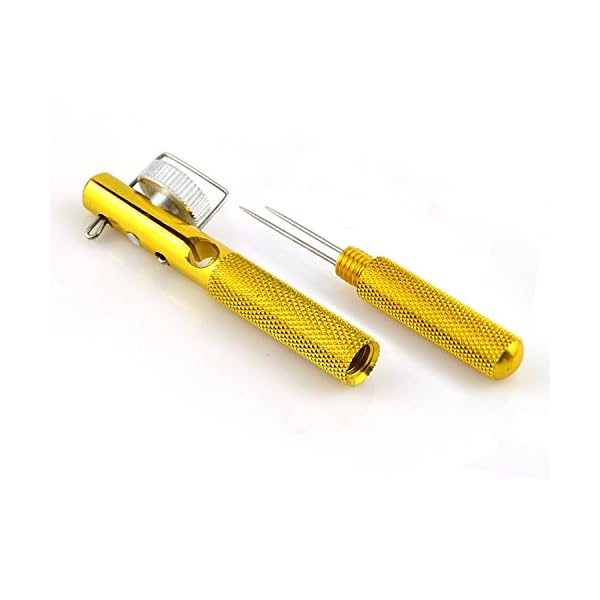 Manually-Fishing-Knot-Tying-Tool-Tier-Hook-Device-Strand-Knotter-Fishing-Line-Hook-Needle-Knots-Double-Headed-Fishing-Accessory-Piscator-Zone-Aluminum-Alloy-Fishing-Hook-in-Golden-golden-2pcs