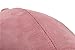 JOOWEN 6 Panel Faux Suede Leather Classic Adjustable Baseball Cap (Dark Pink)