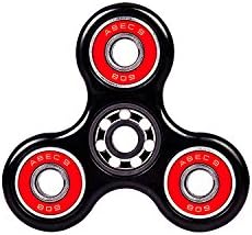 NEW 2017 UPDATED iFidget Original EDC Tri-Spinner Fidget Toy Smooth Surface Non-3D printed great for ADD, ADHD &amp; Anxiety (Red)