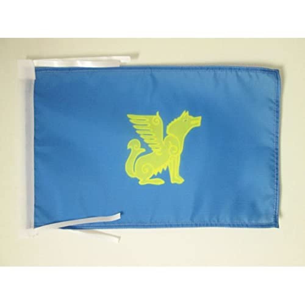AZ FLAG - Nogais Tatars Flag - 18'' x 12'' - 100% Polyester Nogais Small Banner with Two Cords - Fade Resistant - Vivid Colors - 18x12 in - 45x30 Cm — image 1