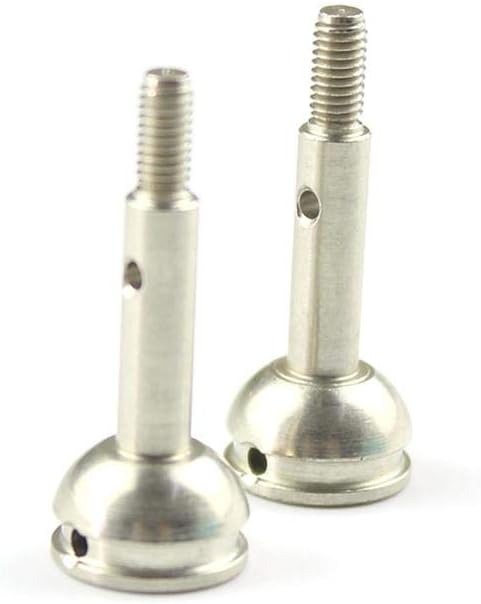 Beaviety Car Wheel Axle Original Front Axle Steering Cup Accessories Remote Control Vehicles 2PCS