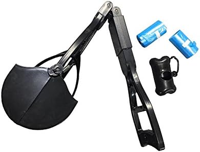 PikacPet Pet Pooper Scooper Set for Large Dog or Cat Cleaning Collapsible Scooper Outdoor Scooper