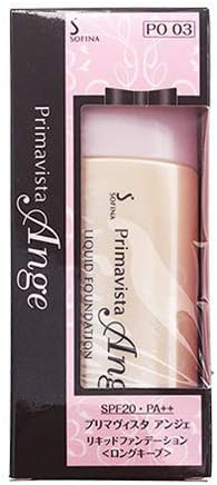 プリマヴィスタ アンジェ リキッド ファンデーション ロングキープ 30ml Po 03 Spf Pa リニューアル 花王 ソフィーナ 並行輸入品 ふぁんでーしょん チーク口紅グロス通販口コミ購入ランキング