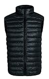 Men's Lightweight Packable Sleeveless Down Puffer Coat Fall and Winter Vests