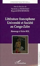 Littérature francophone