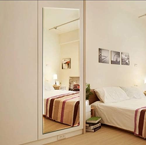 Infinite Reflections Beveled Bathroom Mirrors Wall Mounted, Modern Frameless Full Length Mirror for Bathroom, Bedroom, Living Room (18’’ x 54’’)