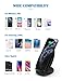 Seneo Elliptical Wireless Charger Qi-Certified 10W Fast Wireless Charging Stand, 7.5W for iPhone 11/11 Pro/11 Pro Max/XS MAX/XR/XS/X/8/8P, Galaxy Note 10/Note 10 Plus/S10/S10 Plus/S9(No AC Adapter)