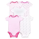 Lamaze Organic Baby Baby Girls' Short Sleeve Cotton