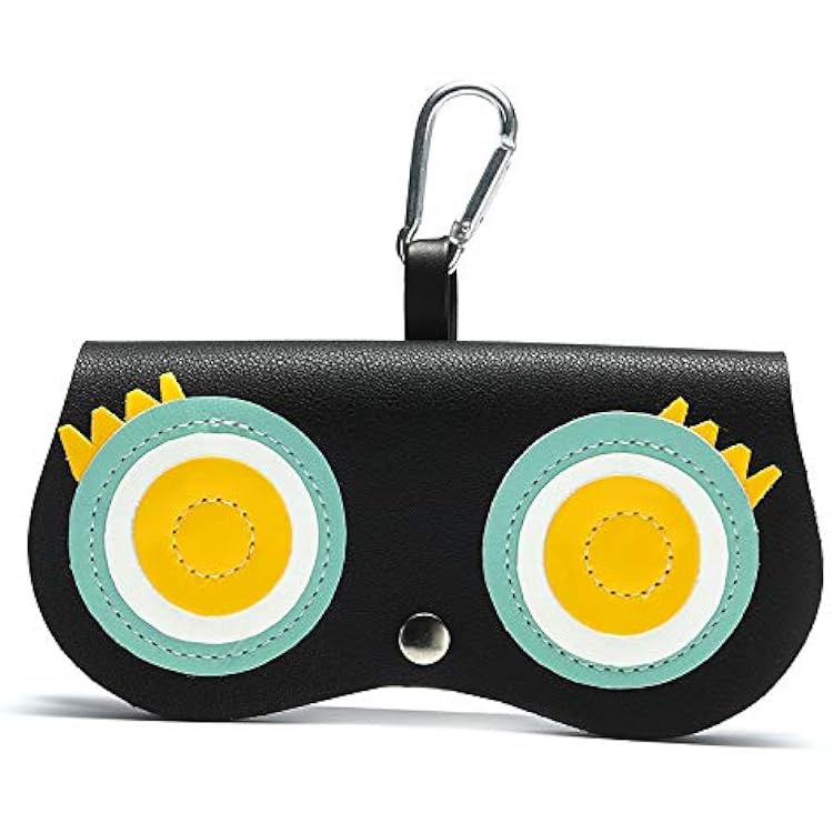 Creative Portable Eyewear Bag PU Leather Eyewear Case Waterproof Creative Portable Eyewear Bag PU Leather Eyewear Case Waterproof