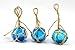 Nautical Crush Trading Aqua Glass Float Balls | (Set of 3) Fishing Buoy Balls 2
