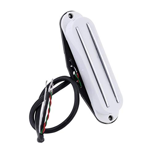 VIGE ST 4 Wire Magnetic Dual Rail Single Coil Humbucker Electric Guitar Pickup Fully Shielded Two Pole Guitar Parts & Accessories - Thumbnail 7