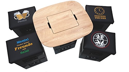 BierEx Black Friday Premium Bierkastenaufsatz Bierkisten Tisch Bierkasten Stehtisch Bierkisten Aufsatz Bistrotisch… – Bild 5