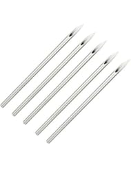 5 Sterilized Body Piercing Needles in 8 Gauge