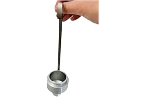 QIUSUO Ford Viscosity Flow Cup Viscosity#6 with Hole Diameter 6.00mm Mrasuring Range 200-1300cSt Outflow Time 20-105 sce for 