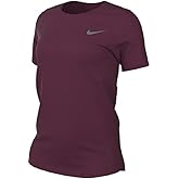 Nike Womens Legend Short Sleeve Crew T-Shirt (US, Alpha, Large, Regular, Regular, Team Maroon)