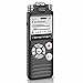 Digital Voice Activated Recorder, Yemenren 8GB Sound Audio Recorder Dictaphone for Lectures Meetings, USB, Rechargeable, Triple Microphone, Metal Casing