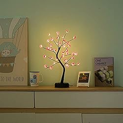 Cherry Blossom Christmas Bonsai Tree Light-20