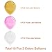 Paxcoo Pink and Gold Birthday Decorations with Birthday Banner Balloons Tissue Flowers Paper Lanterns Fringe Curtain for Baby Shower Girls 1st Party